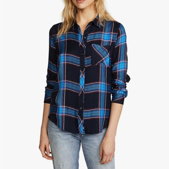 Rails Tops - RAILS HUNTER PLAID BUTTOM UP SHIRT SIZE M